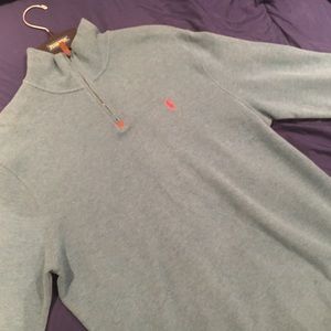 Polo Ralph Lauren mens sweater half zip pullover